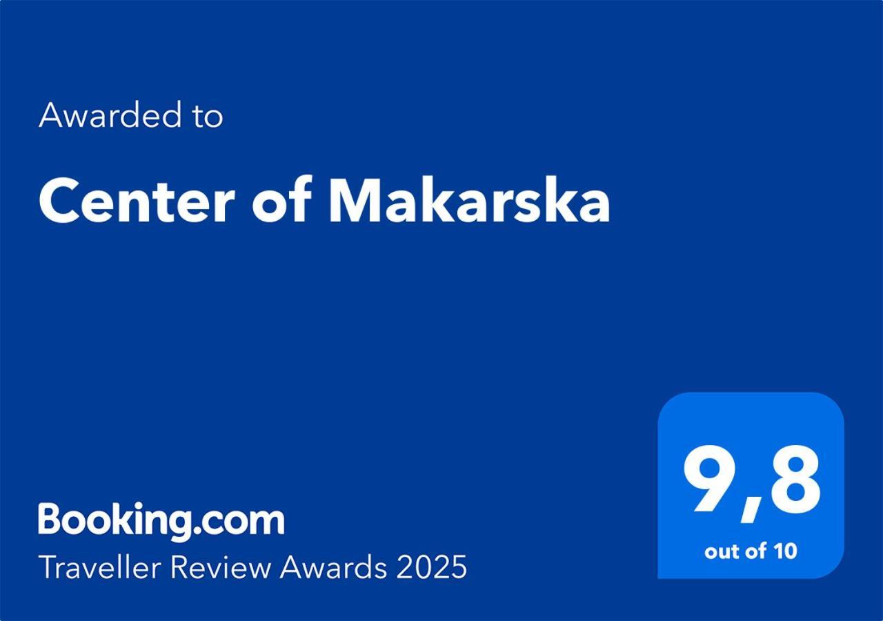 Center Of Makarska Apartment Exterior foto